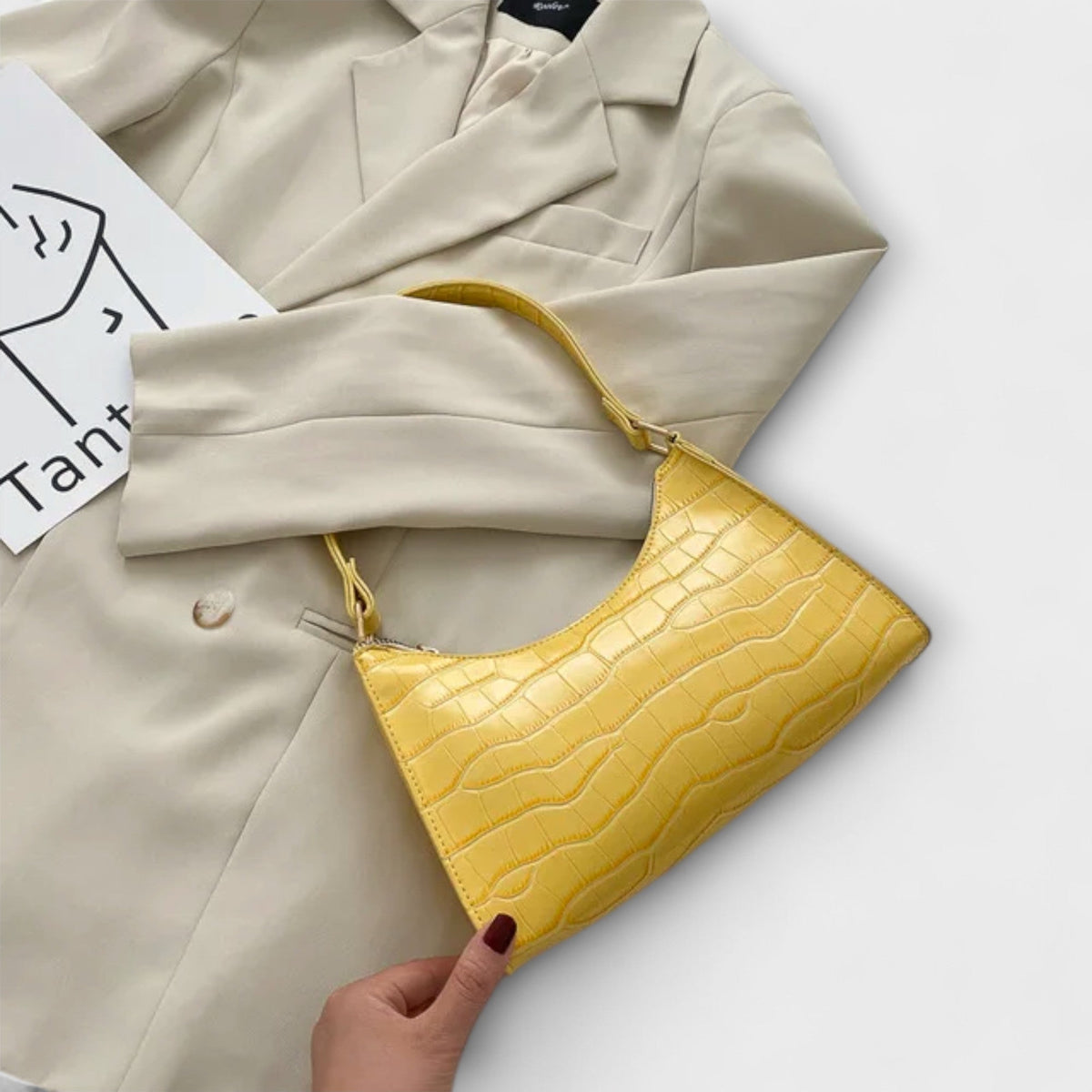 Aurora - Glossy Leather Bag