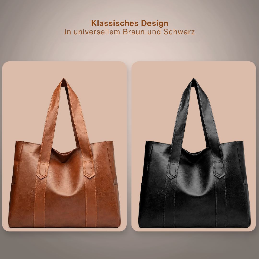 Klara - Classic Leather Shoulder Bag